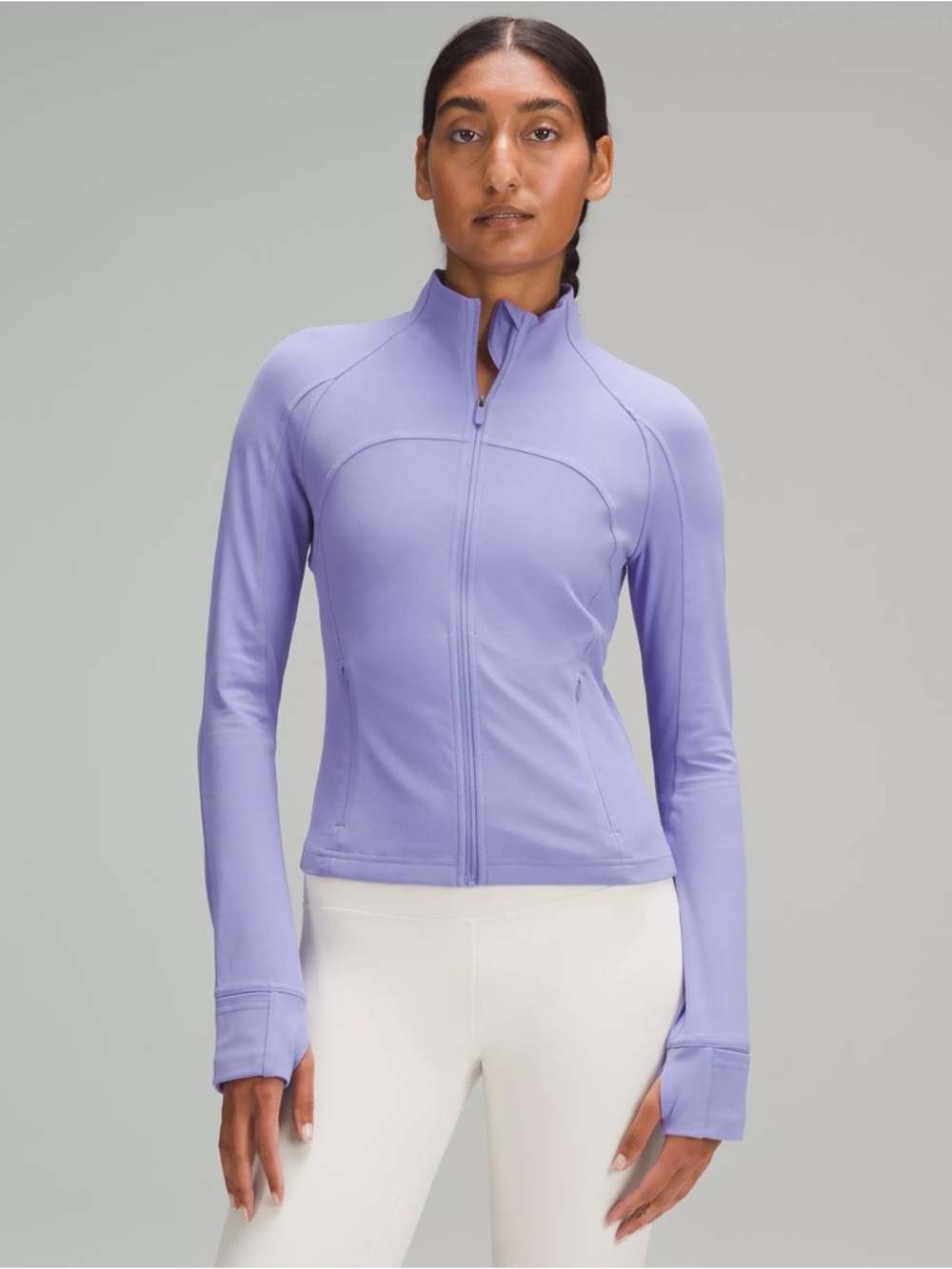 Lululemon Cropped Define Jacket in Dark Lavender